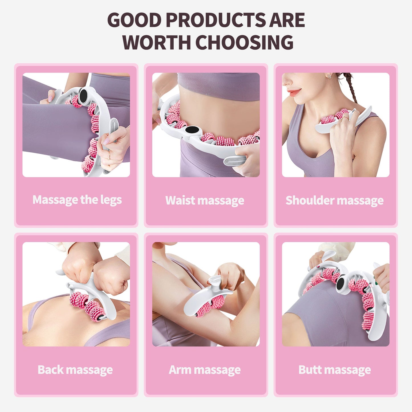 Deep Tissue Massage Roller™